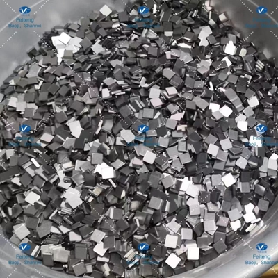 High Purity Titanium Square Gr1 10*10mm For Seawater Desalination