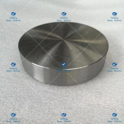 Nonmagnetic Titanium Discs TA2 ATSM B381 Titanium Round Plate φ125*27